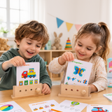 BrainyKids – Logisch & Leuk – Houten Educatief Kaartenspel