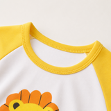Mini Fashion™ - Leeuw opdruk - Jongens Zomerset
