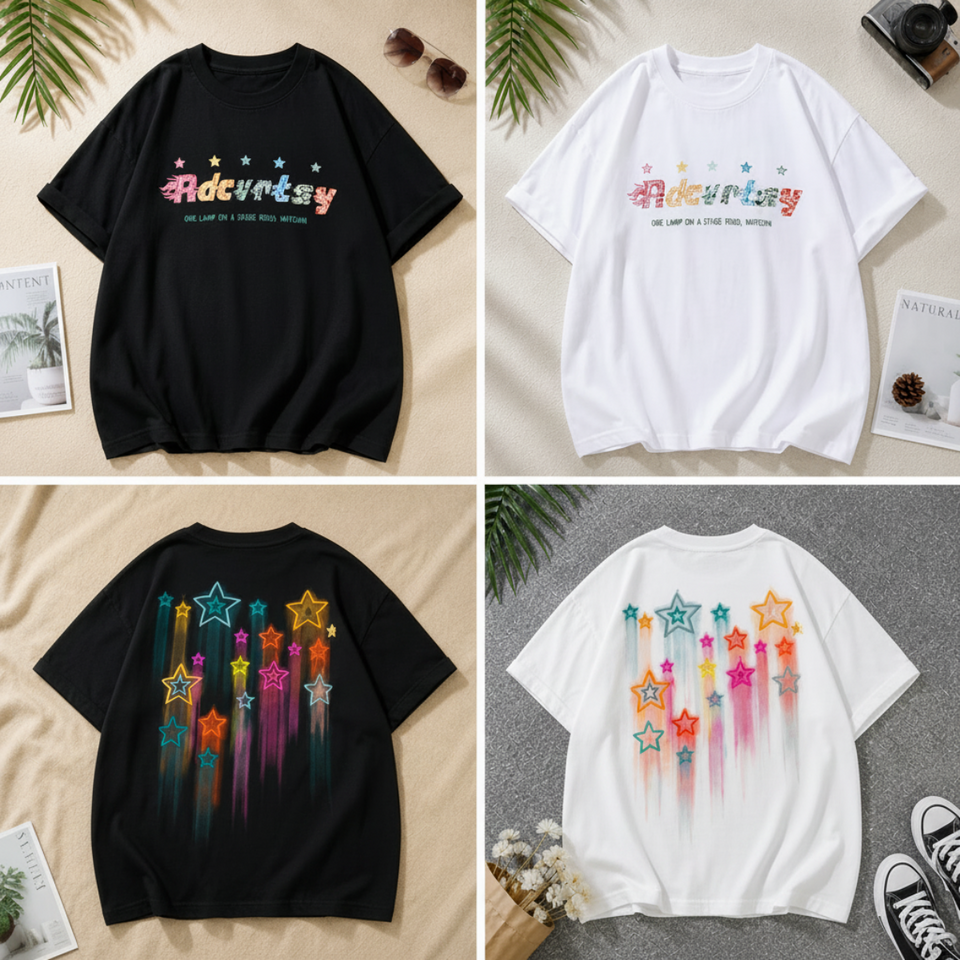 StarGlow – Licht & Speels – Ster T‑shirt