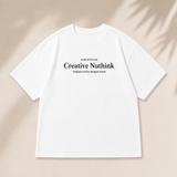 MiniStyle – Kwaliteit & Stijlvol – 'Creative Nuthink' T‑shirt