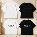MiniStyle – Kwaliteit & Stijlvol – 'Creative Nuthink' T‑shirt