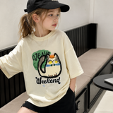 FunPaws – Speels & Stijlvol – Oversized T-shirt met kattenprint
