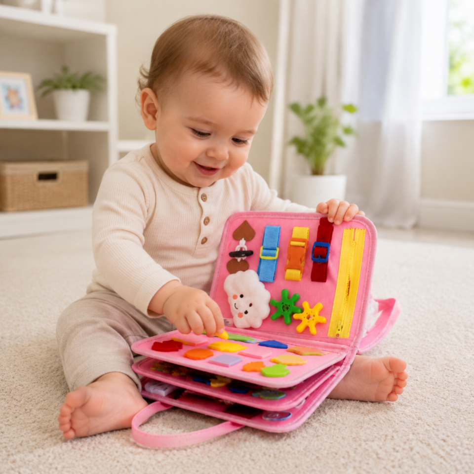 7-in-1 Busy Board – Motoriek & Leren – Activiteiten Bord