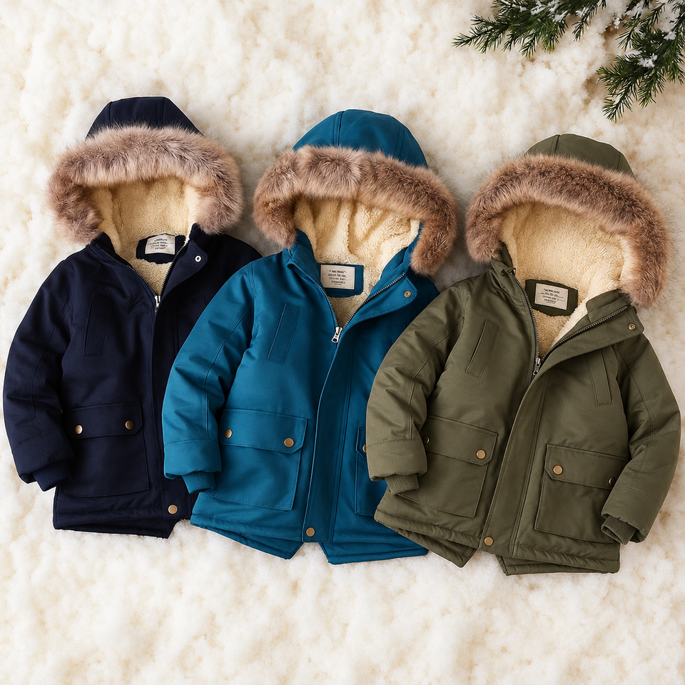 CozyTrend – Elegant & Warm – Parka Winterjas met Bontkraag