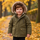 CozyTrend – Elegant & Warm – Parka Winterjas met Bontkraag