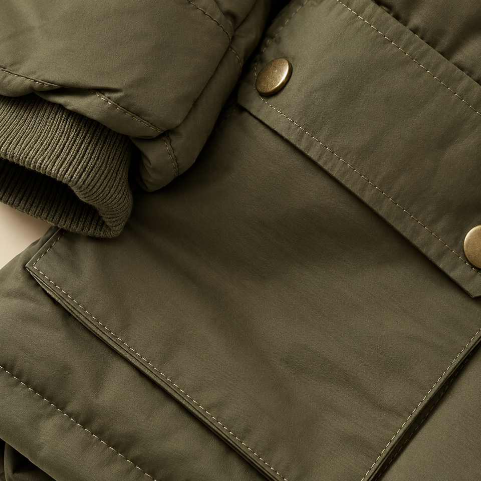CozyTrend – Elegant & Warm – Parka Winterjas met Bontkraag