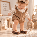TinyStyle – Schattig & Elegant – Baby Meisjes Schoentjes met Luipaardprint
