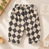 RetroBloom – Comfortabel & Speels – Kinderbroek met Argylepatroon