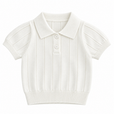 MiniLuxe – Elegant & Comfortabel – Polo Shirt met Gebreide Stof