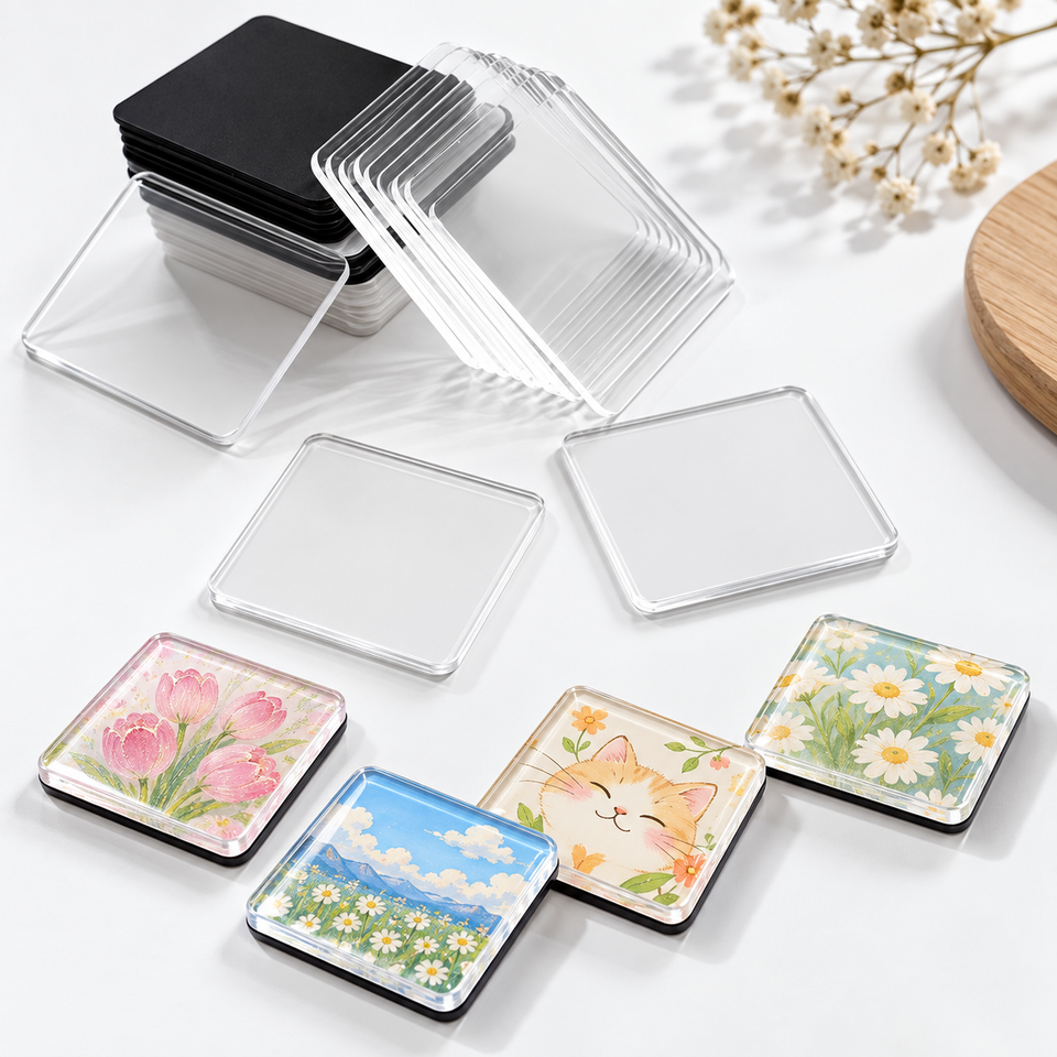 FridgeArt – Creatief & Persoonlijk – DIY Acryl Magneetset voor de Koelkast
