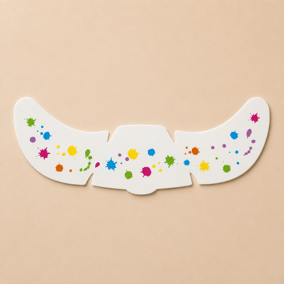 PartyFreckles – Kleurrijk & Feestelijk – Tijdelijke Gezichtsstickers (set van 6)