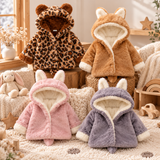 CozyPrincess – Warm & Zacht – Pluche Meisjesjas met Capuchon