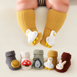 Mini Fashion™ - Gemakkelijk omslaan - Hoog/laag Anti-slip Sokken