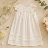 Sleeveless Dress – Elegant & comfortabel – Kanten Kraag Jurk