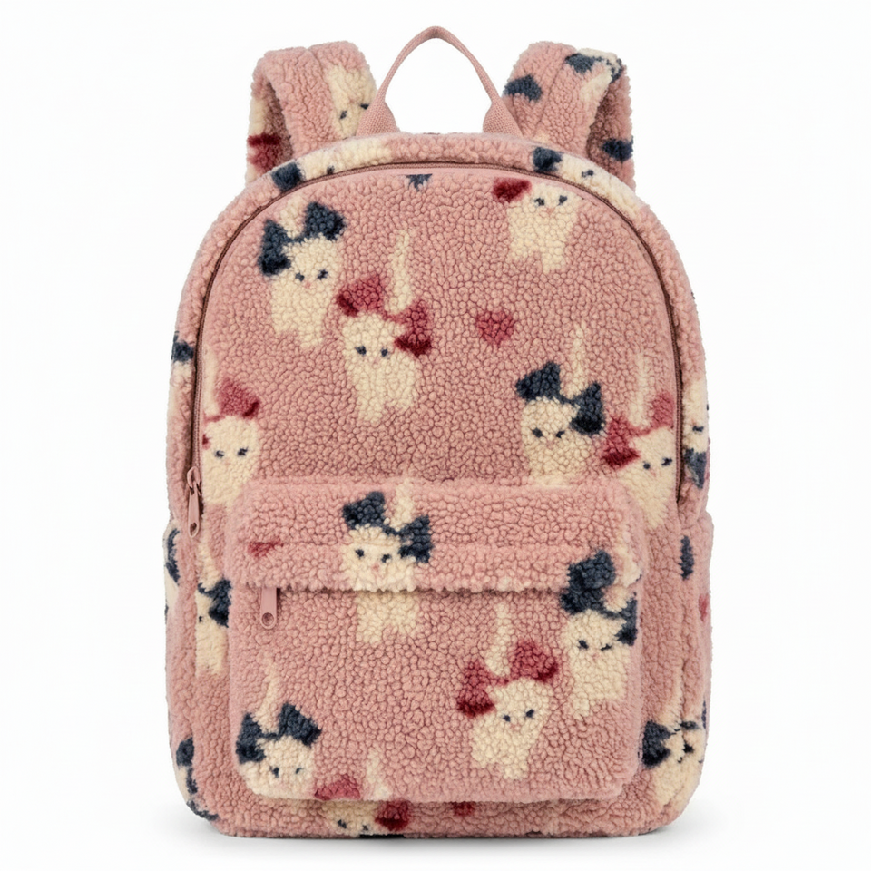 FluffyGo – Lief & Trendy – Teddy Rugzak