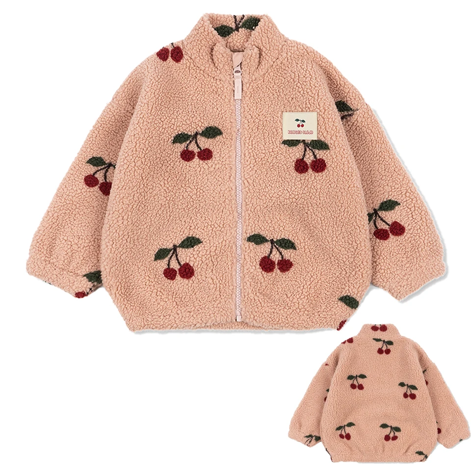 WarmHug – Comfortabel & Trendy – Kinder Fleece Jas met Speelse Prints