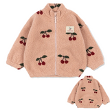 WarmHug – Comfortabel & Trendy – Kinder Fleece Jas met Speelse Prints