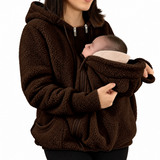 MamaNest – Warm & Praktisch – 2-in-1 Draagjas voor Mama en Baby