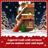 ChristmasHome – Feestelijk & Creatief – Kersthuis Bouwset