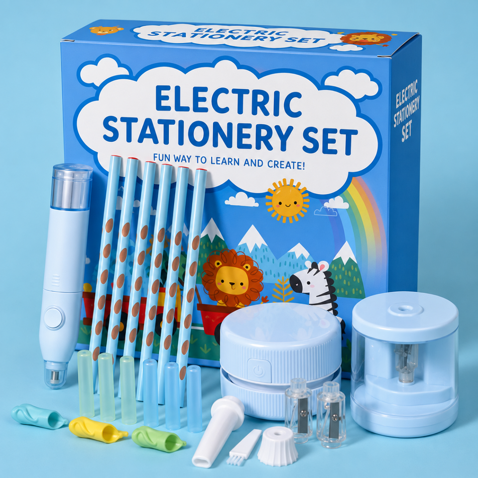 FunArt – Creatief & Educatief – Elektrische Potlood schrijfset