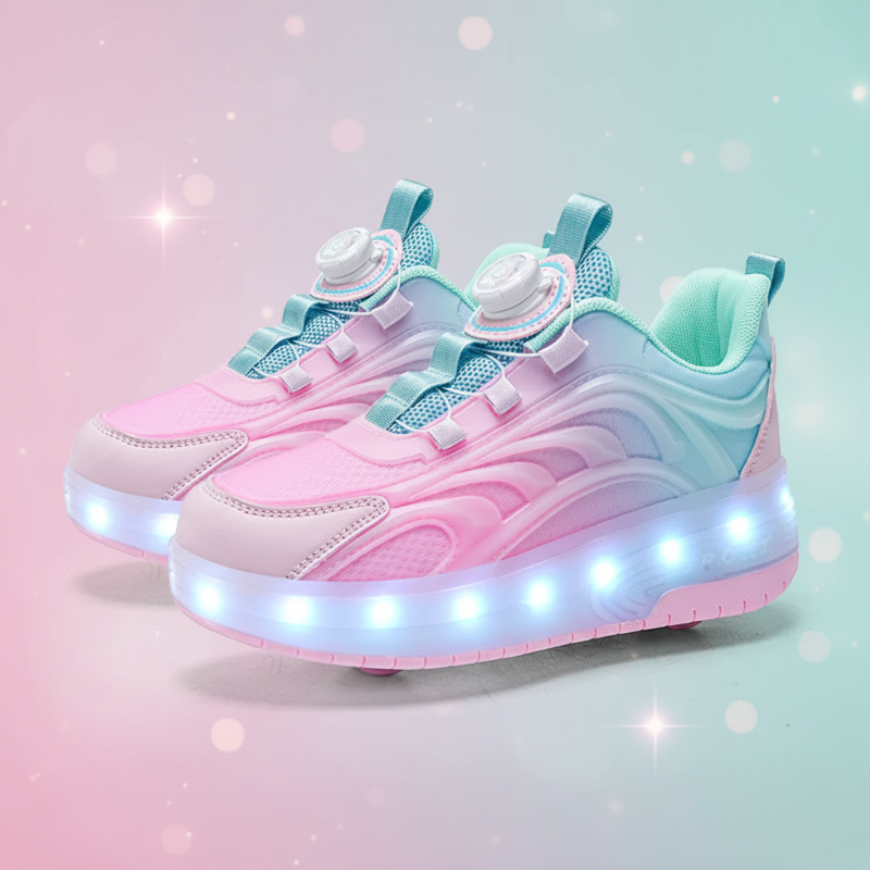 Light-Up Skate Shoes – LED & Comfortabel – Lichtgevende Rolsneakers
