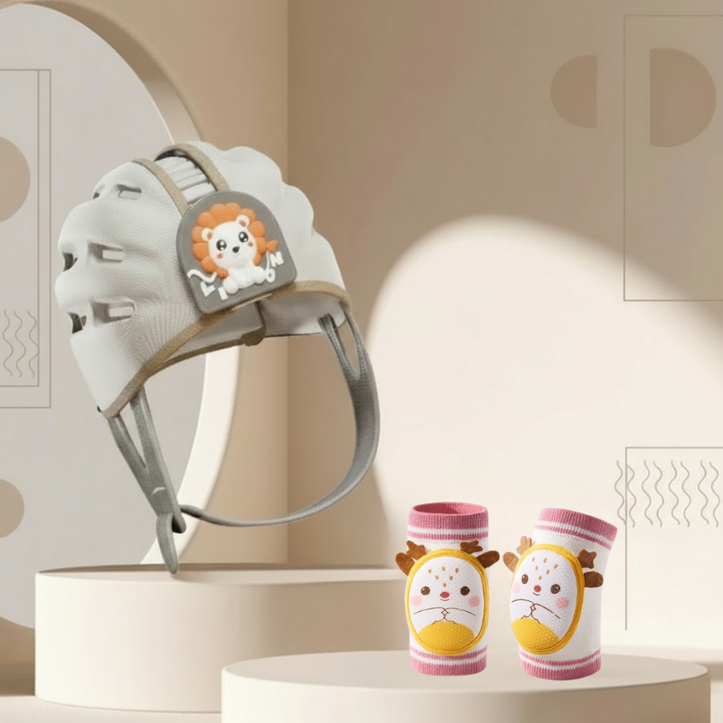 MiniShield – Licht & Ademend – Hoofdbeschermer voor Kinderen