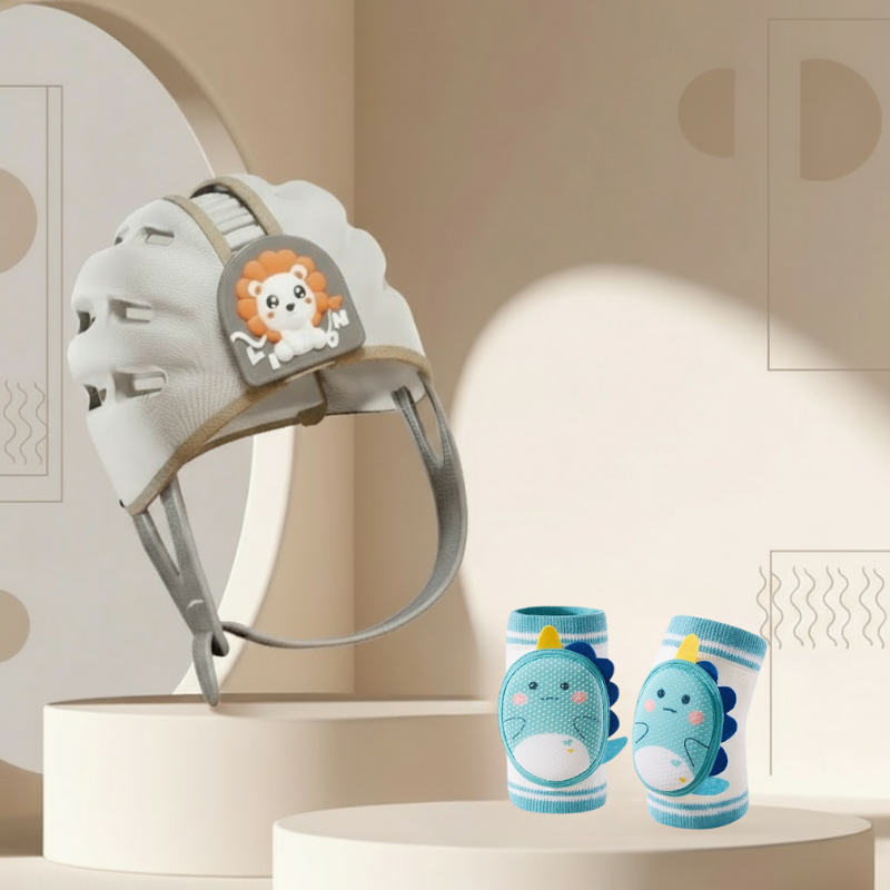 MiniShield – Licht & Ademend – Hoofdbeschermer voor Kinderen