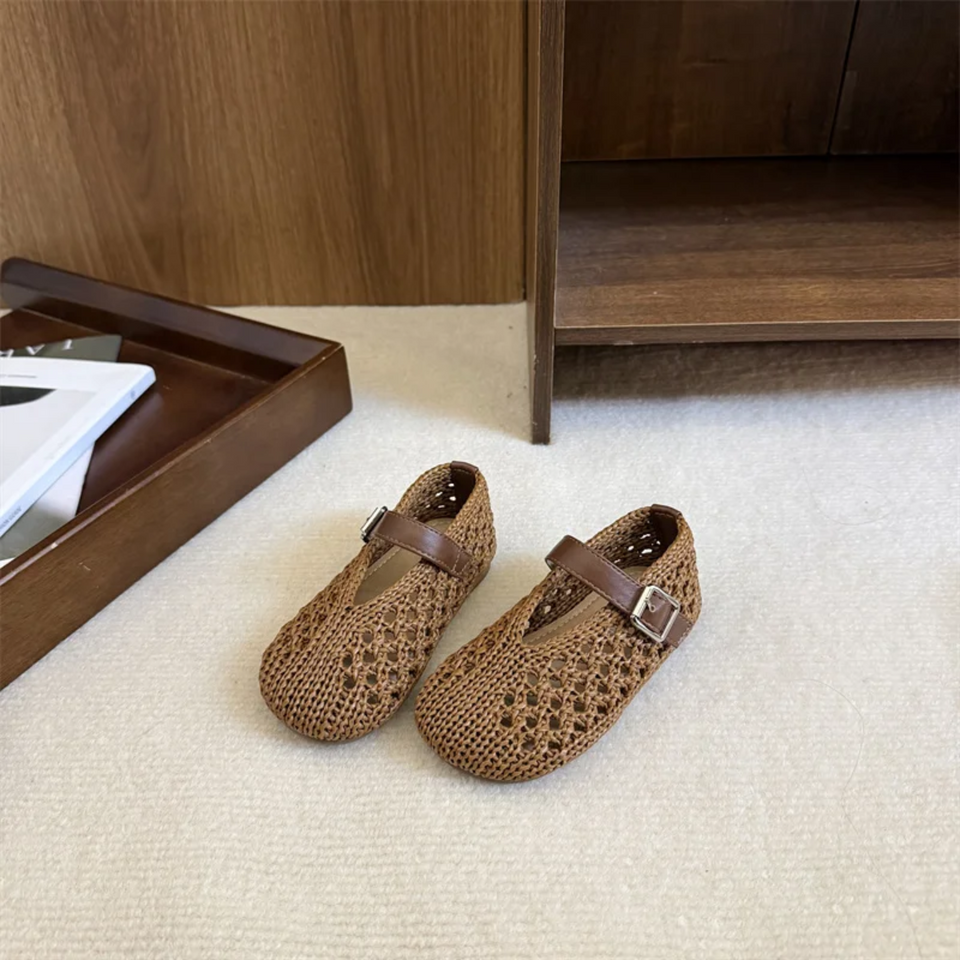 LittleWalkers – Comfort & Ademend – Mary Jane-ballerina's