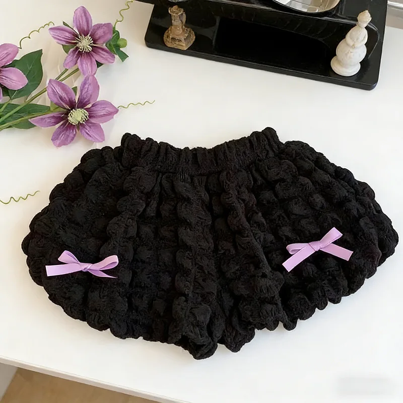 LovelyBloom – Zacht & Schattig – Kinderbroekje met ruches en strik
