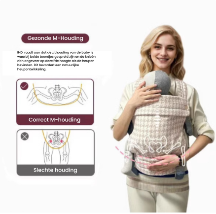 Snug Sling™ – Zacht & Dichtbij – Baby & Peuter draagzak