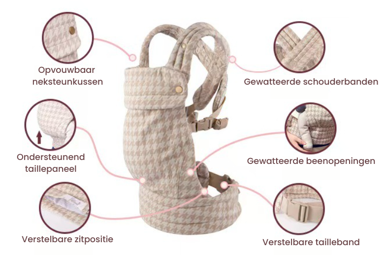 Snug Sling™ – Zacht & Dichtbij – Baby & Peuter draagzak