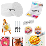 MagicFoam – Kleurrijk en creatief – Creatieve Textuurstift Set