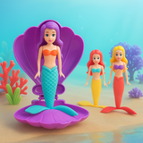 AquaWhirl – Magisch Zwemplezier – Zeemeermin in Schelp
