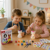 MiniCrafters – Creativiteit & Leren – DIY Lamp Dieren Schilderset