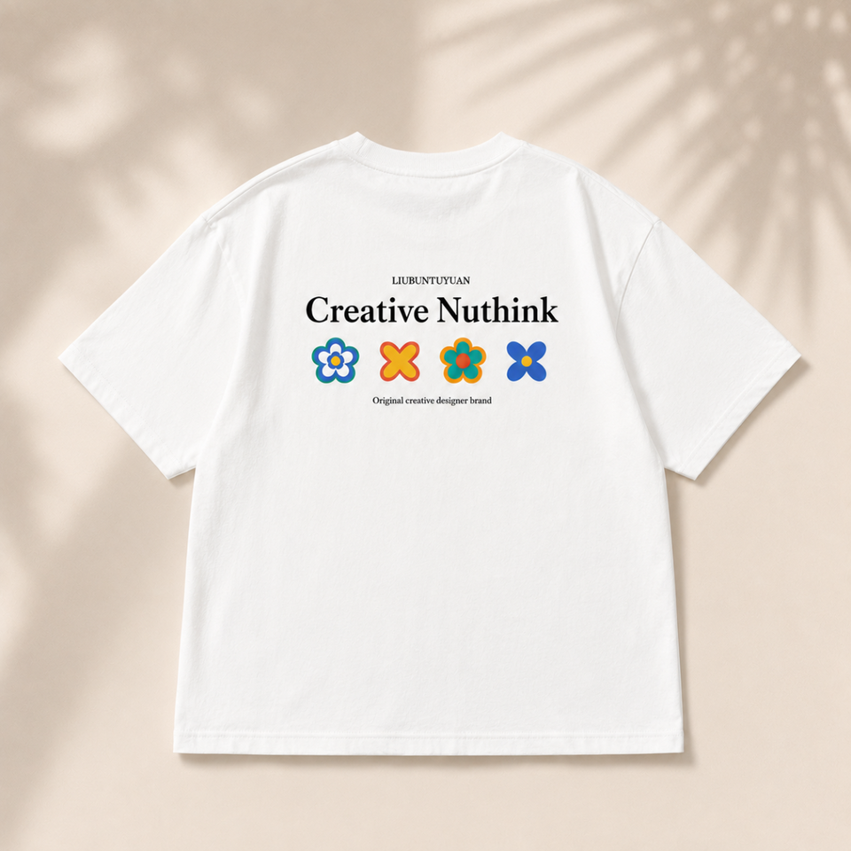 MiniStyle – Kwaliteit & Stijlvol – 'Creative Nuthink' T‑shirt
