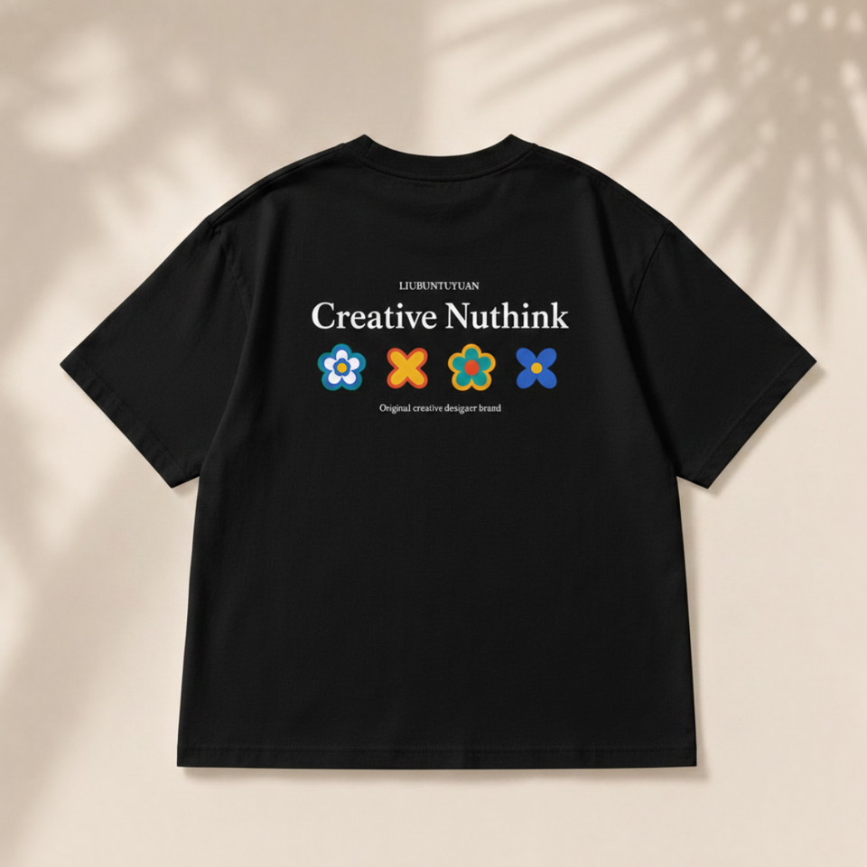 MiniStyle – Kwaliteit & Stijlvol – 'Creative Nuthink' T‑shirt