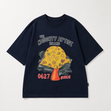 MushroomPlay – Casual & Streetwear – Oversized T-shirt met paddestoelprint