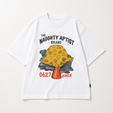 MushroomPlay – Casual & Streetwear – Oversized T-shirt met paddestoelprint
