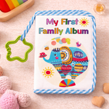 Baby Photo Album – Zacht & Herinnering – Stoffen Foto Boek