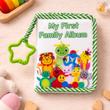Baby Photo Album – Zacht & Herinnering – Stoffen Foto Boek