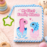Baby Photo Album – Zacht & Herinnering – Stoffen Foto Boek