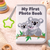 Baby Photo Album – Zacht & Herinnering – Stoffen Foto Boek
