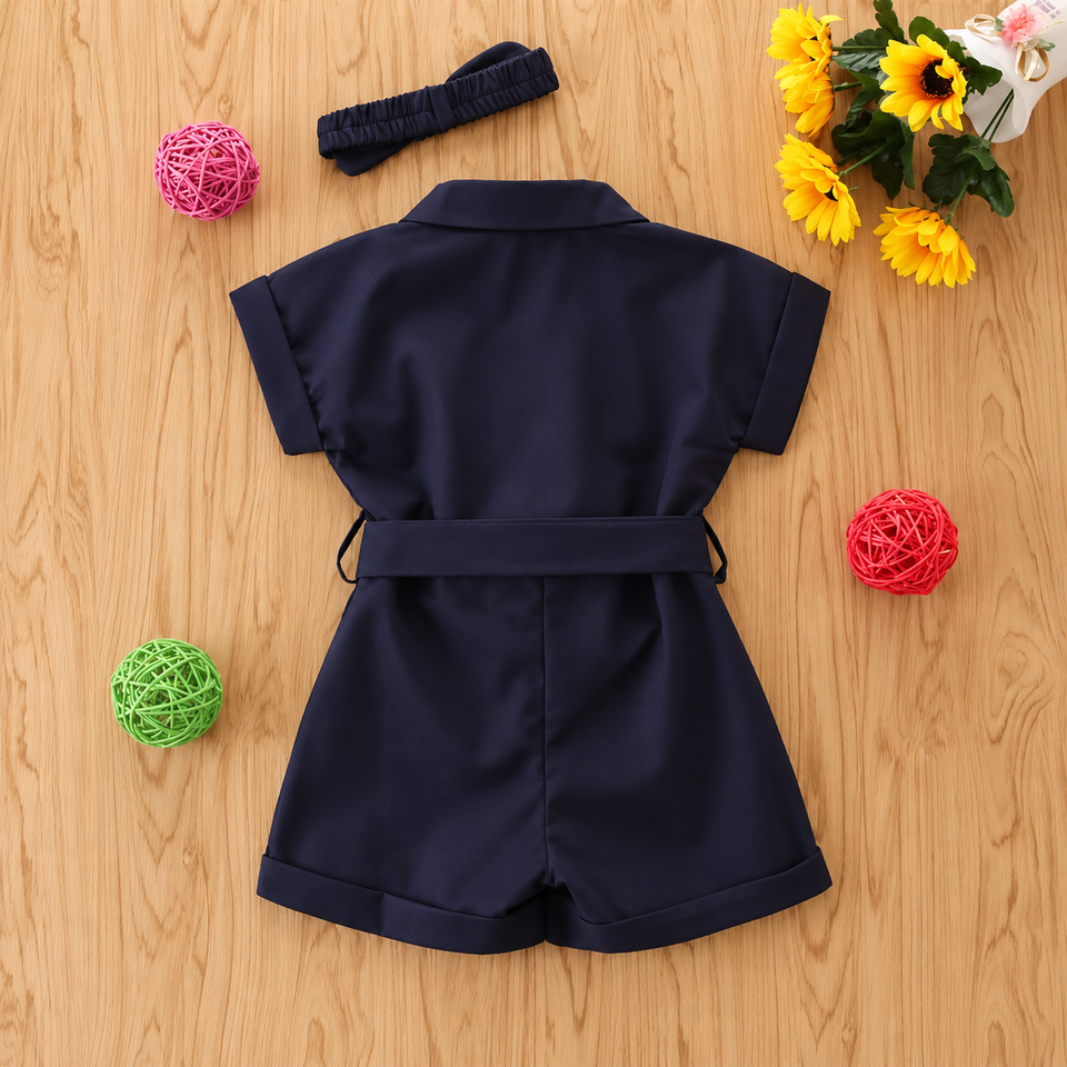 LittleLady – Elegant & Trends – Jumpsuit met Strik Tailleband