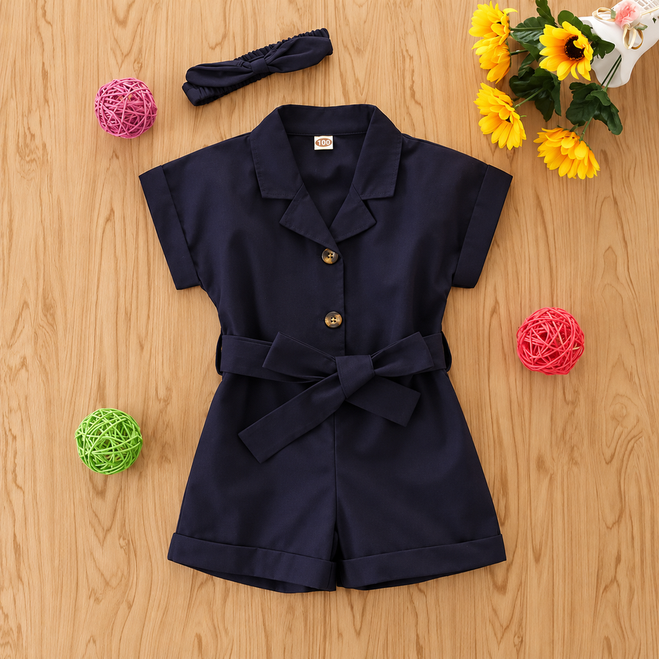 LittleLady – Elegant & Trends – Jumpsuit met Strik Tailleband