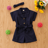 LittleLady – Elegant & Trends – Jumpsuit met Strik Tailleband