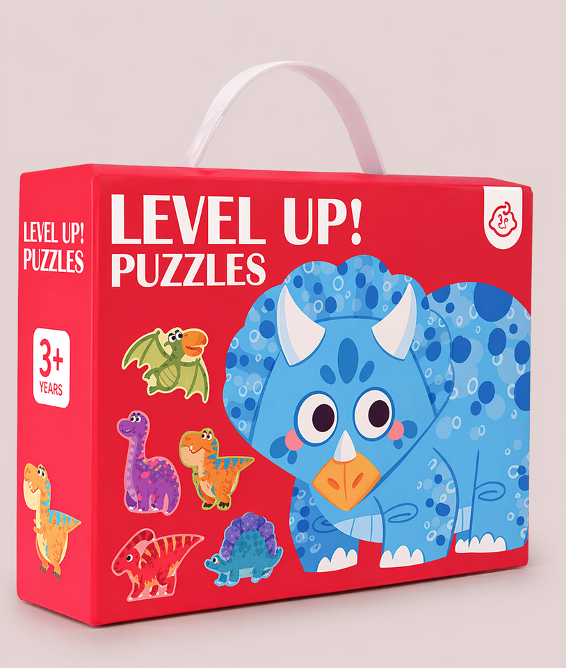 Woods™ - Fijne Motoriek & Creatief - 6-in-1 Puzzel