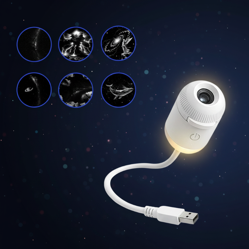 NightSky – Dimbaar & Magisch in de Slaapkamer – LED Galaxy Lamp