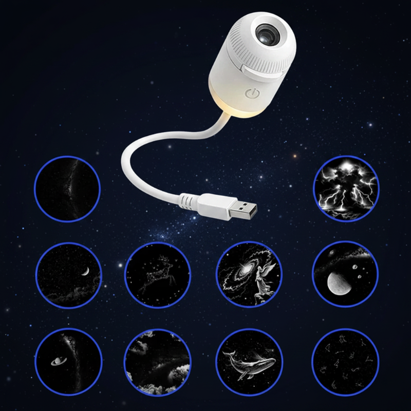 NightSky – Dimbaar & Magisch in de Slaapkamer – LED Galaxy Lamp