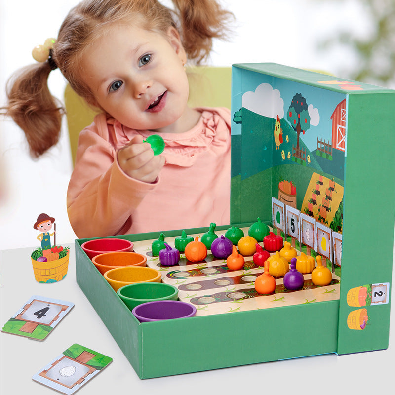 EduFarm – Spelenderwijs Leren – Montessori Tel- & Kleurspel