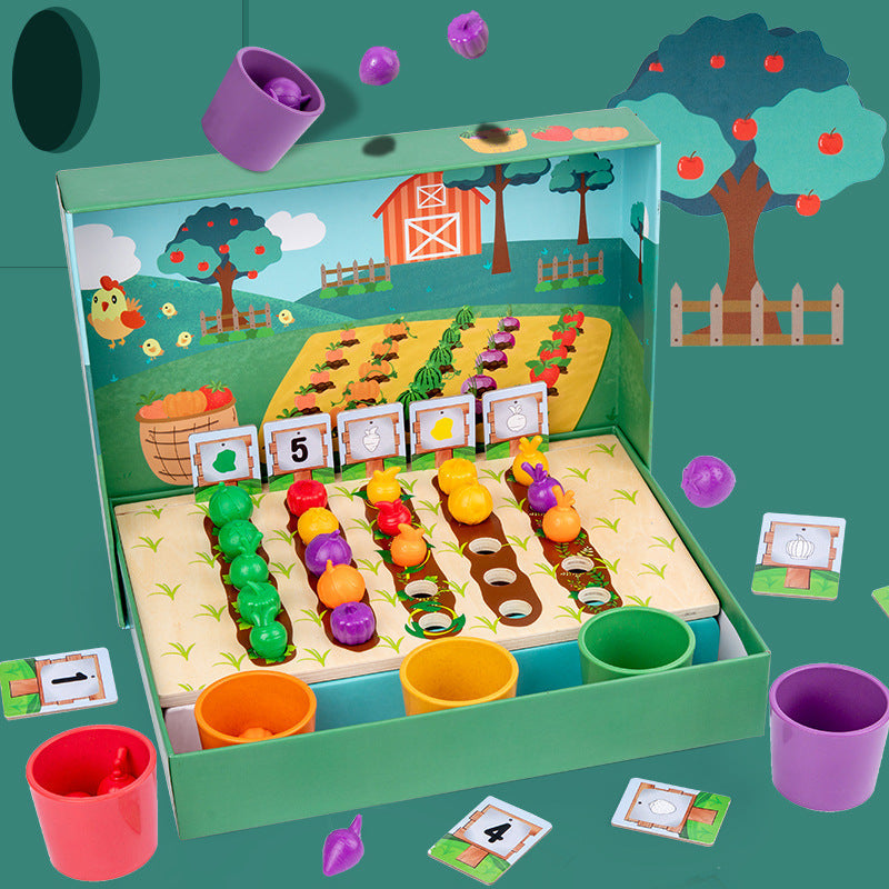 EduFarm – Spelenderwijs Leren – Montessori Tel- & Kleurspel